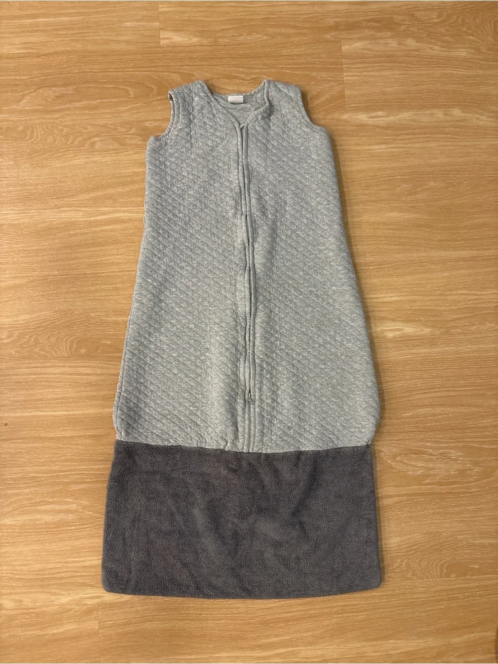 Hanna Andersson Quilted Sleep Sack Wearable Blanket 18M 2T Gray